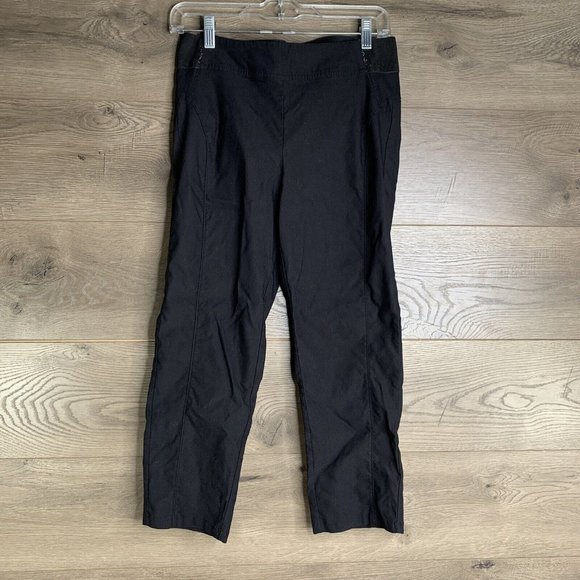 Women's Simply Vera Wang High Rise Heavyweight Cotton Leggings Size Sm Black - Picture 7 of 7